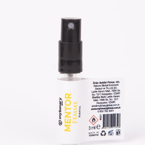  Parfüm Tester - Mentor Femme 3ml